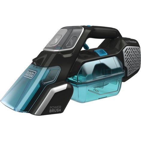 Aspirador de mano Black & Decker Spillbuster negro y azul (1/5)