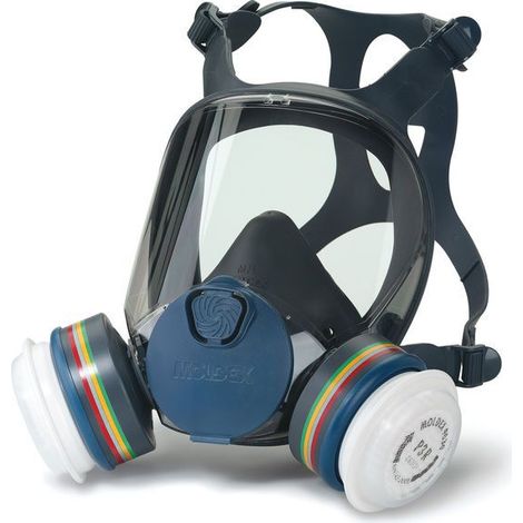 Moldex 943201 Series 9000 Full Face Mask Medium + 2 x ABEK1P3 R Filters MOL943201 (1/5)