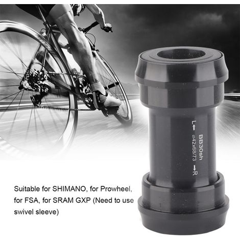 Palier de Pédalier BB30 24mm Étanche Compatible Press Fit pour Vélo (1/4)