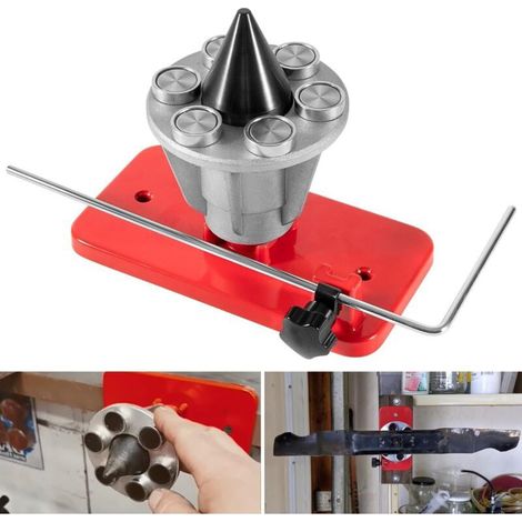 339075B Équilibrateur de lame de précision, équilibres couteaux après l'affilage Convient pour Stihl, Troy, etc. (42-047) Lame de tondeuse à gazon de (1/5)