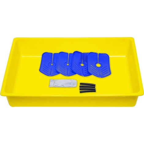 Arctic Hayes Radiator Draining Drain Down Kit Tray, Water Diverting Collars, DT1