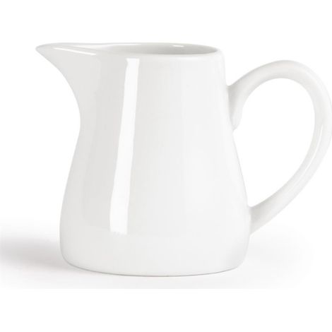 Pots à lait blancs Olympia 212 ml - Lot de 6 (1/5)