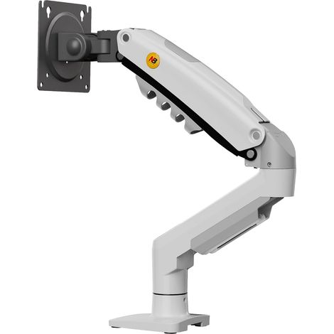 Support Écran PC Moniteur, Bras Articulé Ergonomique Ressort à Gaz, 17-32 Pouces, VESA 75mm et 100mm, Rotatif à 360° (1/5)