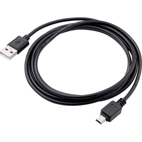 Akyga Cavo USB Spina USB-A, Spina USB-Mini-B 1.80 m Nero AK-USB-03 (1/3)