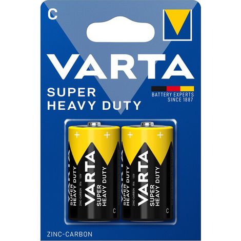 VARTA BATT SUPERLIFE ZINCO 1/2 TORCIA BL 2 PZ