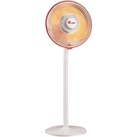 STUFA A PARABOLA CON PIANTANA mm 410 x 380 x h. 1070 - 500 / 1100 W
