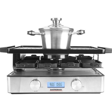 GASTROBACK Design Raclette-Fondue Advanced Plus 42562 (1/4)