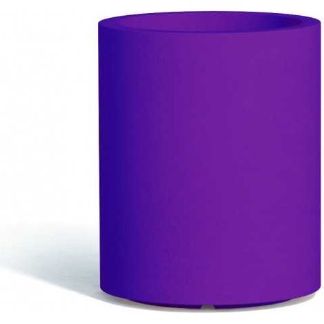 Vase en polymère Monacis Venusio Violet - Ø 40 cm - h 50 cm (1/4)