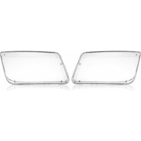 royaluxe - Remplacement de couvercle de phare de phare en plastique Transparent d'une paire pour VW MK4 Jetta Bora 1998-2004 (1/5)
