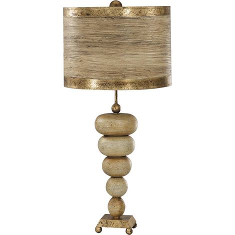 Elstead Retro - 1 lampe de table lumineuse en acier, E27 (1/5)
