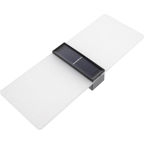 Lampe Solaire Murale Étanche à Led Pour Jardin Clôture Et Patio Éclairage (1/5)