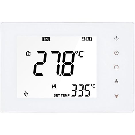 5A Smart-Thermostat, wöchentlich programmierbar, LCD-Display, Touchscreen, Warmwasserthermostat, Raumtemperatur-Thermostat TP818UHP-