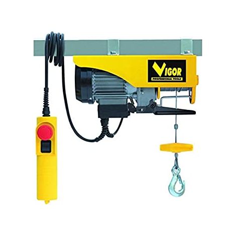 Gancio di sollevamento con fermo per paranchi elettrici - 500 Kg.
