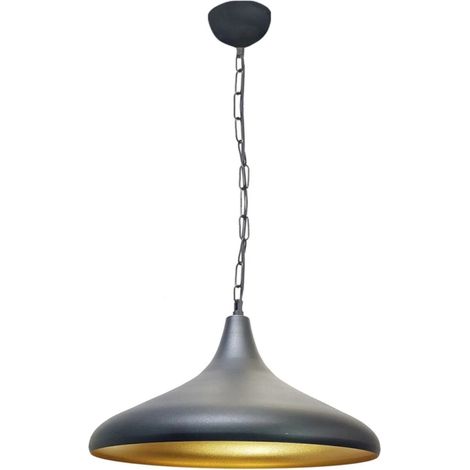bamyum Champion Suspension Luminaire Rétro en Metal de 35 cm, Lustre de Salon Vintage, Éclairage de Plafond pour Chambre, Cuisine, Lampe Suspendue (1/5)
