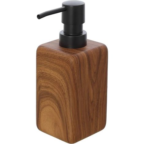 Dispenser sapone liquido in poliresina dall’effetto legno Radici (1/5)