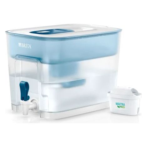 Brita - Depósito filtrante de agua Flow, volumen 8,2 l, azul 1052805