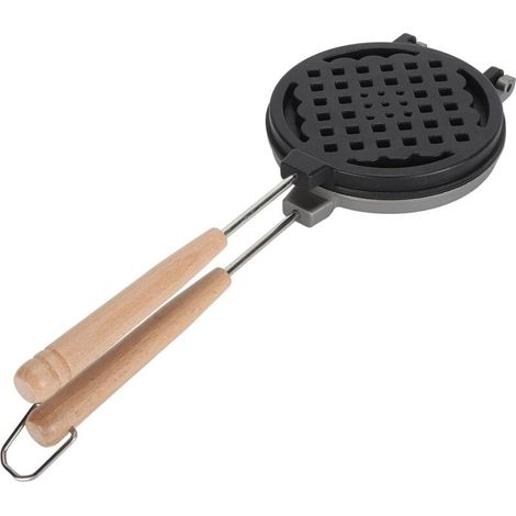 Gaufrier avec plaque double face, revêtement antiadhésif et poignée amovible pour gaufres, sandwichs et toasts. - AquaForge (1/5)