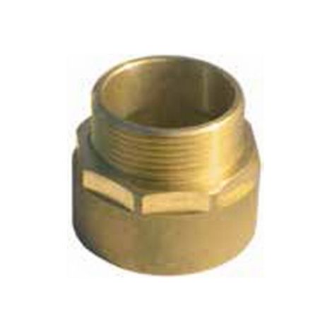 RIDUZIONE IN OTTONE FISSA F UNI 811 - M GAS ISO 228 1” 1/2 M DN 45F