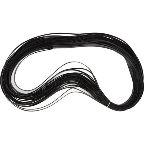 Kit de Réparation en Rotin Synthétique pour Meubles de Jardin - Chaises, Tables et Canapés - Noir (1/5)