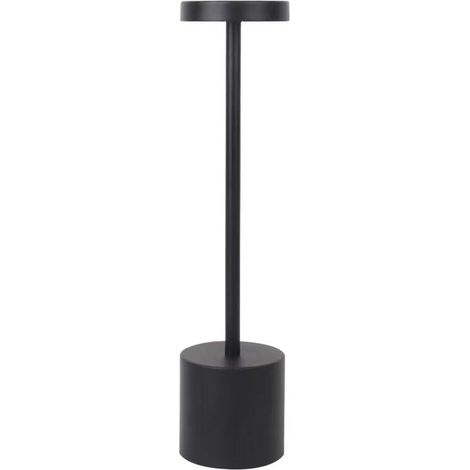 Lampade da tavolo con controllo touch, lampade da scrivania touch ricaricabili a batteria, lampade da comodino con regolazione continua dell'intensità luminosa a 3 colori, piccola lampada da scrivania