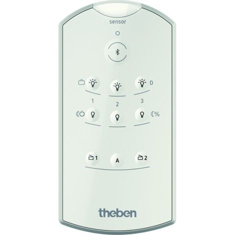 Theben theSenda B télécommande Bluetooth blanche domotique