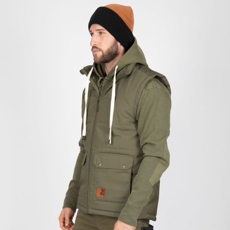 NOAH GILET SANS MANCHES DE TRAVAIL 1097 Kaki L (1/5)