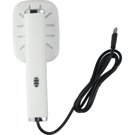 Fer Vapeur Portatif Léger pour Compact Fer Vapeur Portatif Léger(White) Design pliable 180°, ergonomique, corps compact 10x7cm, pour idéal et à dos (1/5)