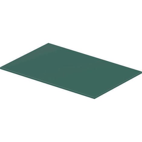 Duravit DuraSquare verre 47x38cm, pour consoles métalliques (1/3)