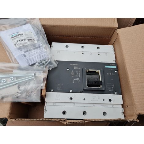 Siemens Disjoncteur VL630H 4P 630A NEW , VL630