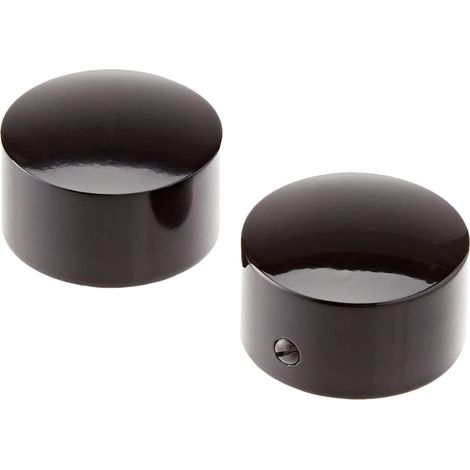 Embouts Tringle Rideaux Cylindriques Noirs Ateliers 28