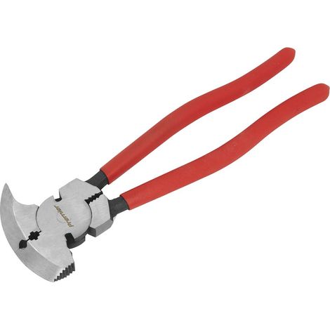 Sealey Fencing Pliers 260mm Striking Face Pincer With Clamp On Top Jaw AK5450 (1/5)