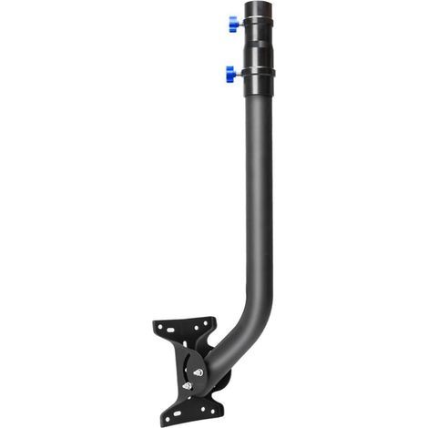 Adjustable Long Wall Mounting Kit for Starlink V2 - Stainless Steel with Adapter (1/5)