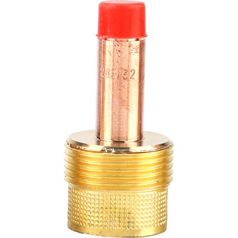 1 pièce 45V64 grand corps de pince de lentille à gaz 2.4mm 3/32 "pour torche de soudage TIG WP-17/18/26