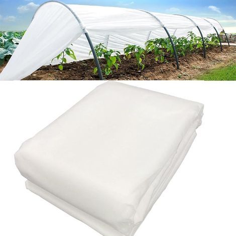 Telo invernale per piante da esterno, 2x5 m, rotolo di protezione invernale per piante, tessuto termico antigelo per tutti i tipi di piante e arbusti (1/5)
