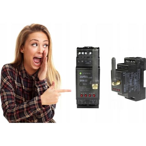 Contrôleur de volets SRM-22 Exta Life - 230V - Commande sans fil - Application mobile (1/5)