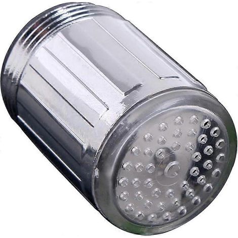 Robinet d'eau à LED multicolore, robinet à capteur de température à changement de couleur RGB (1/4)