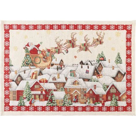Lapland Tischset weiß 48 × 33 cm (1/2)