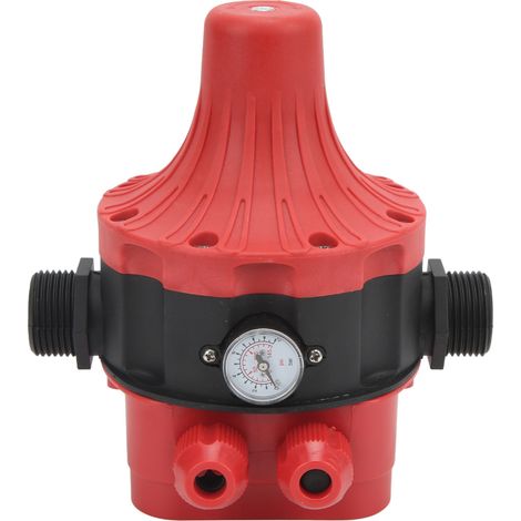 Water Pump Pressure Controller Automatic ABS Housing Anti Idling Pressure Control Switch for Garden 220V to 240V 1.1KW