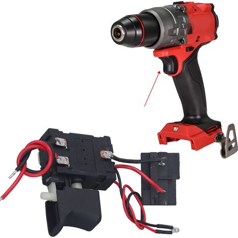 L'interrupteur utilisé dans les machines Dayi 12V peut être tourné dans les deux sens pour le réglage de la vitesse. (1/5)