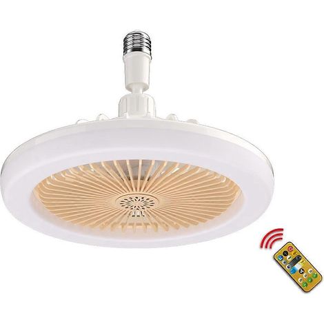 Moderne Deckenventilatoren mit LED-Beleuchtung und Fernbedienung, 30 W
