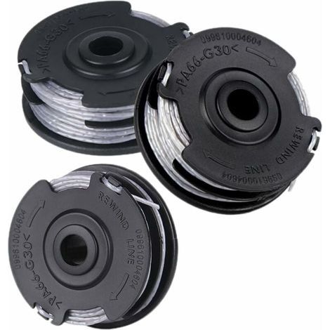 Lot De 3 Bobines Pour Débroussailleuse Bosch Art 24 27 30 30-36 Li 18 M 1,65 Mm (1/5)