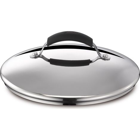 Lagostina Gioiosa Coperchio con Manigliai in Bakelite, Acciaio Inox 18/10, Diametro 18 (1/4)