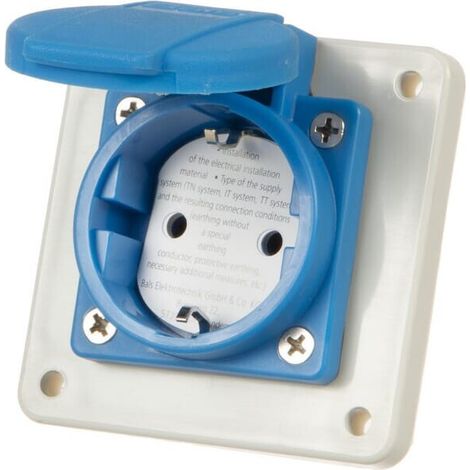 Presa da pannello 3P 250V 75x75 BALS B071105