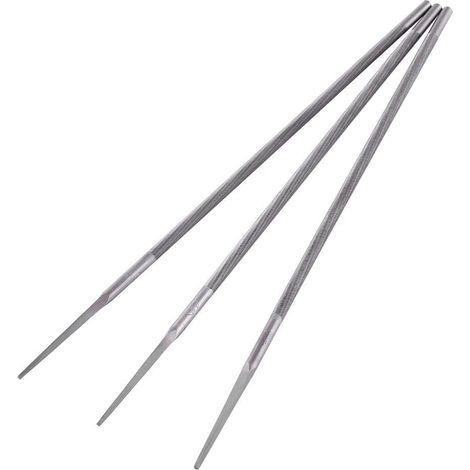 Lot de 3 Limes Rondes pour Tronçonneuse 4,8 mm Lime Tronconneuse (4 mm/4,8 mm/5,5 mm en option) (4,8 mm) (1/5)