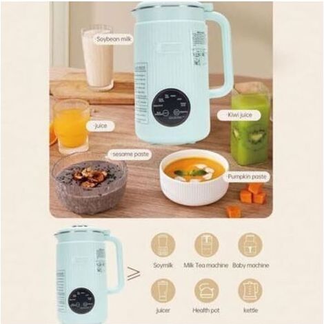 Machine à lait végétal automatique avec fonction autonettoyage et maintien au chaud 8 heures pour amande noix avoine soja sans produits laitiers