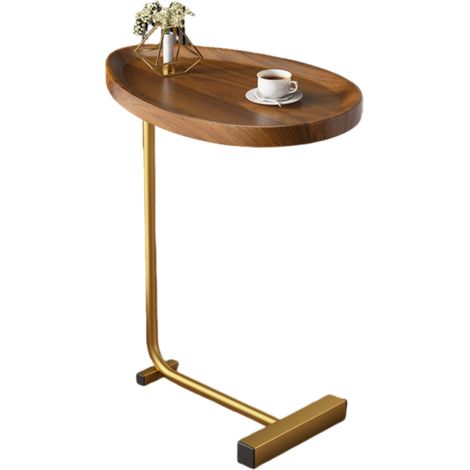 Petite table basse, table d'appoint, table à thé mobile, mini meuble d'appoint, étagère de rangement pour canapé, table d'angle légère et luxueuse, table de chevet, petite table (1/5)