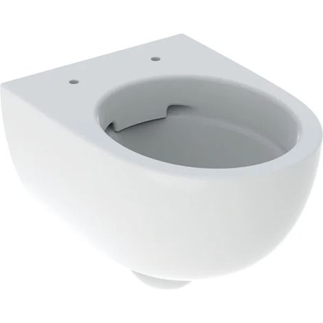 WC suspendu Geberit Renova Compact – Rinçage profond 4.5L – Fixation murale EFF2 – Pour petits espaces (1/5)