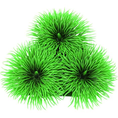 Plante artificielle en plastique pour Aquarium, poisson ornemental Betta, lit de frai au repos, fournitures de réservoir (1/5)