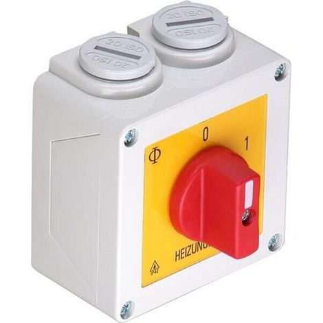 Kraus & Naimer PNL1 HEIZ.NOTSCHALTER 3POL.20A (CA10A202/A-0026.PNL1)