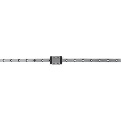 Rail de guidage linéaire MGN9 avec palier à chariot et curseur en acier pour machines CNC et équipements d'automatisation, 300 mm